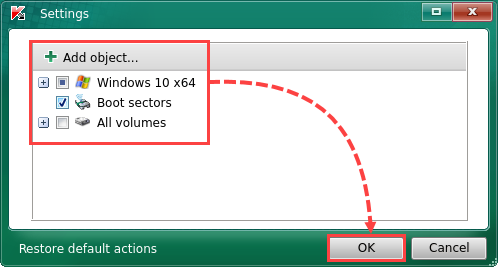 kaspersky recovery disk