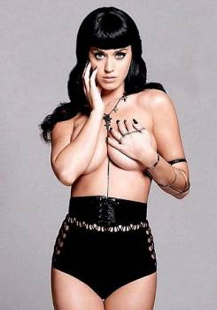 katy perry topless