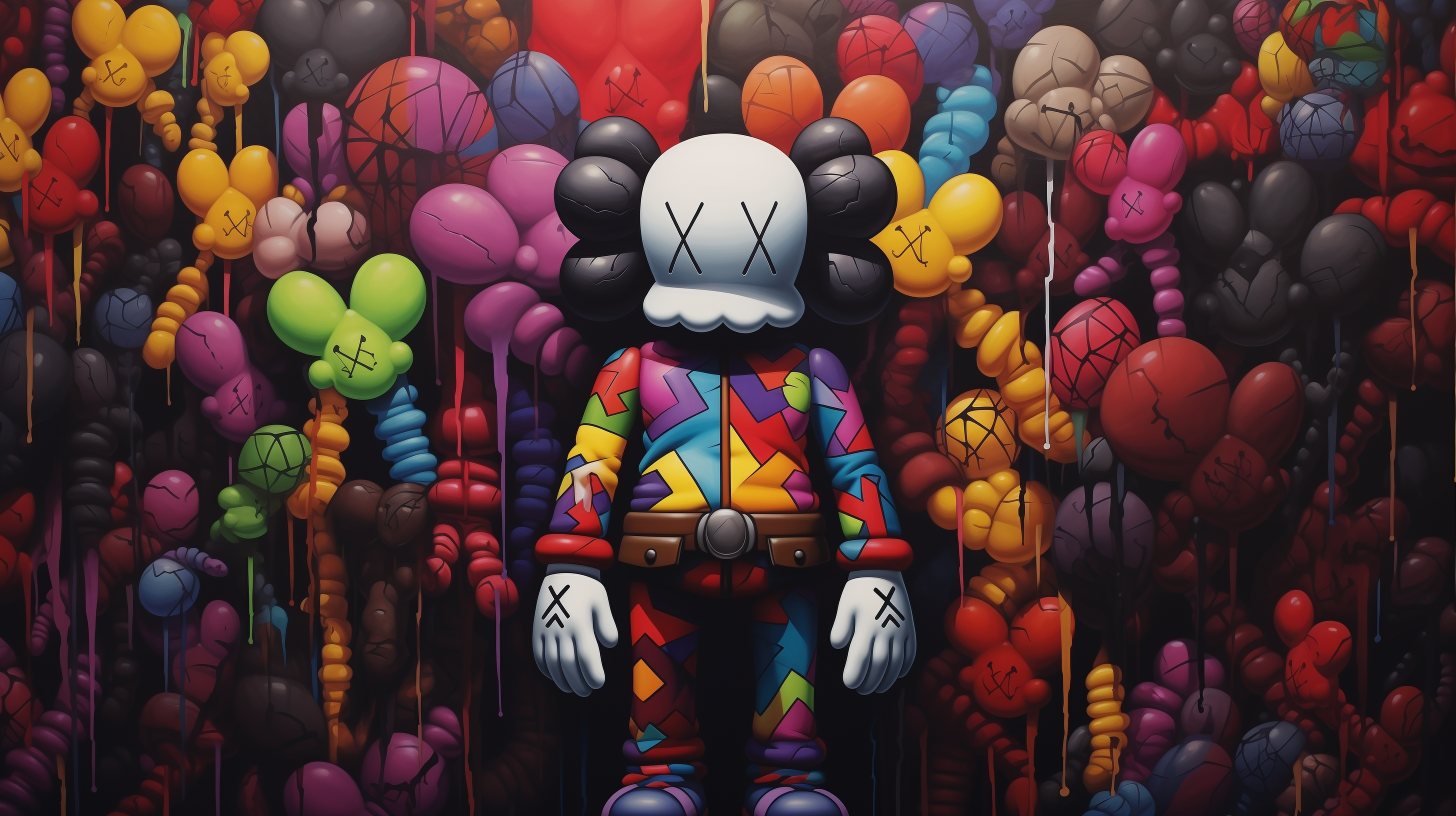 kaws wallpaper