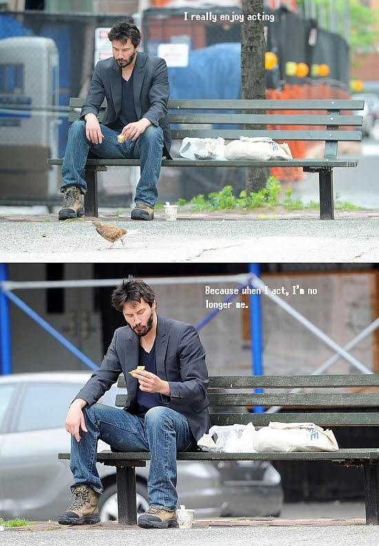 keanu reeves vomiting