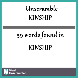 kin scrabble word