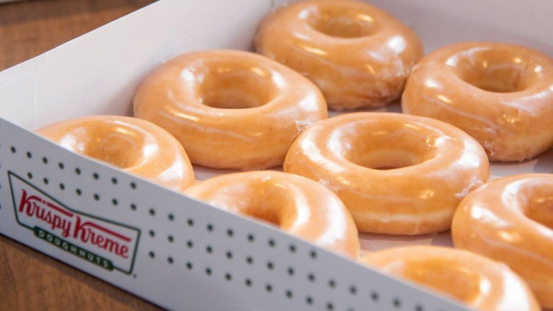 krispy kreme glazed calories