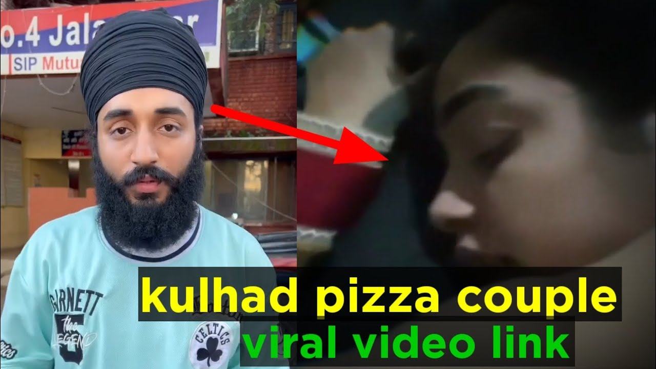 kulhad pizza couple viral video mms