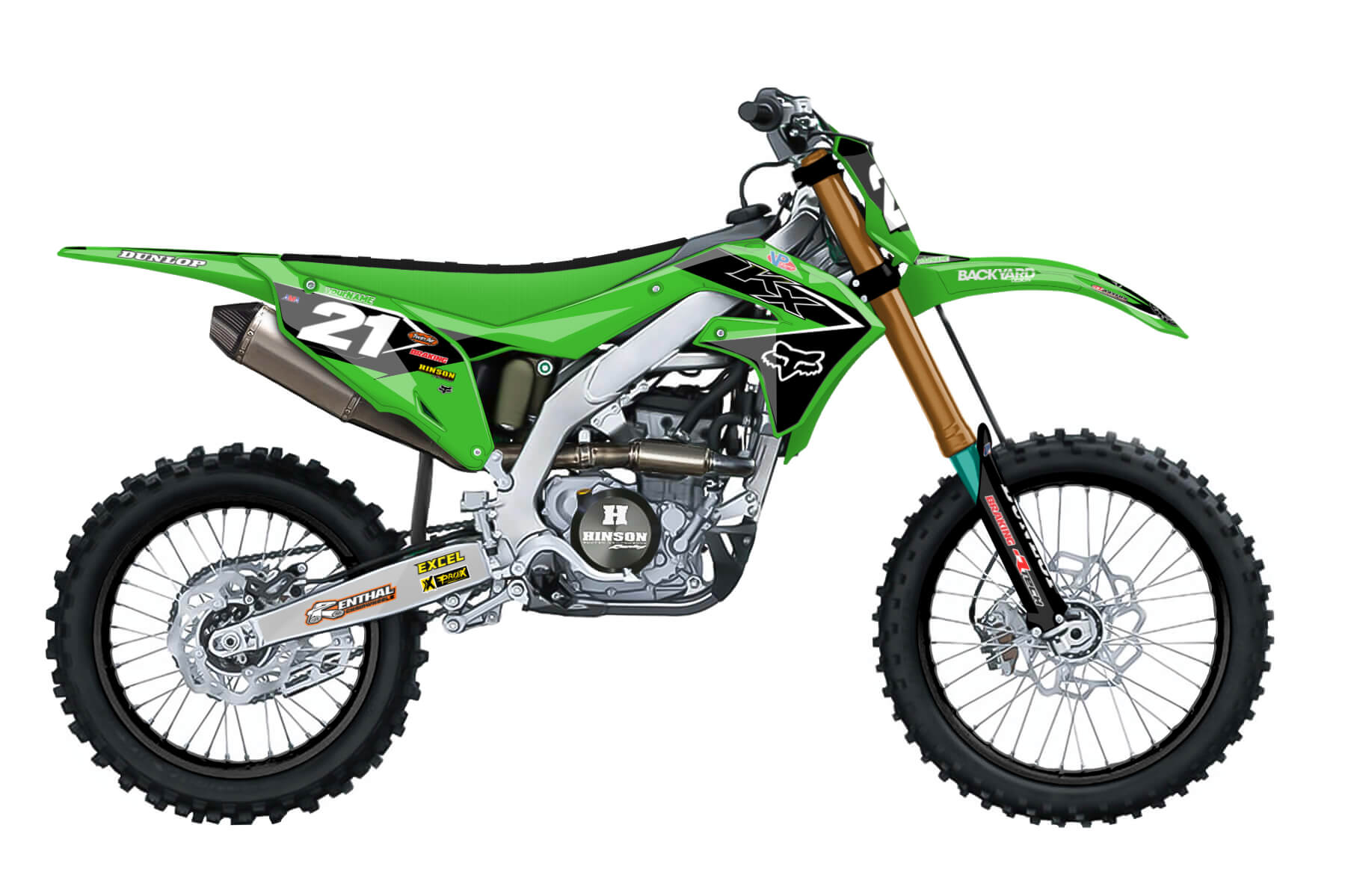 kx250f graphics