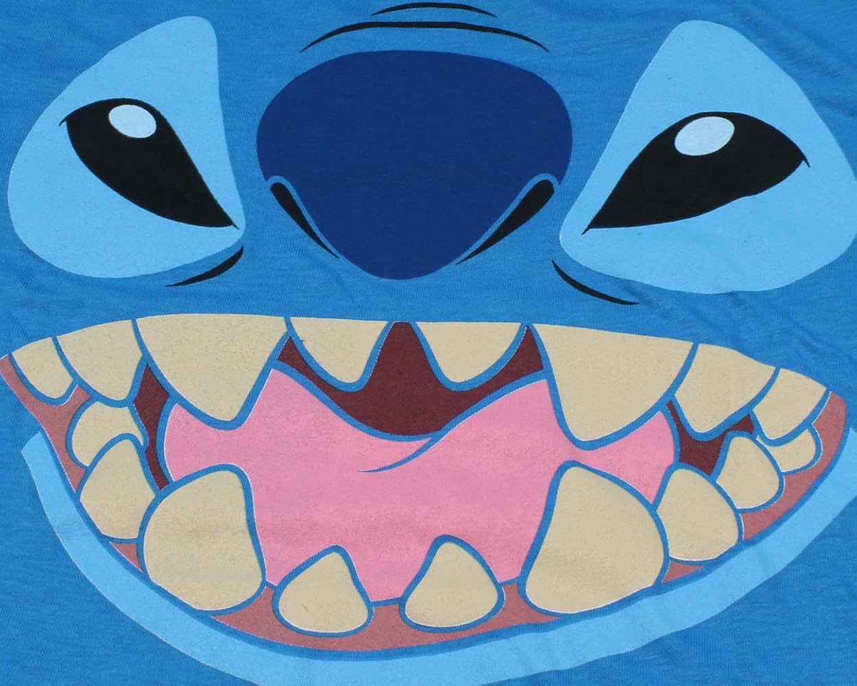 la cara de stitch