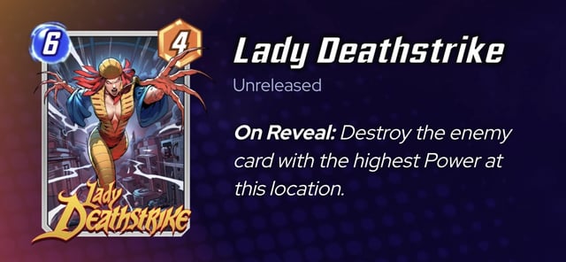 lady deathstrike marvel snap