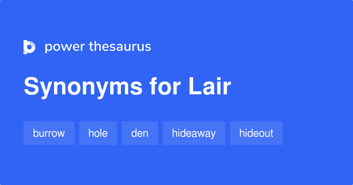 lair thesaurus