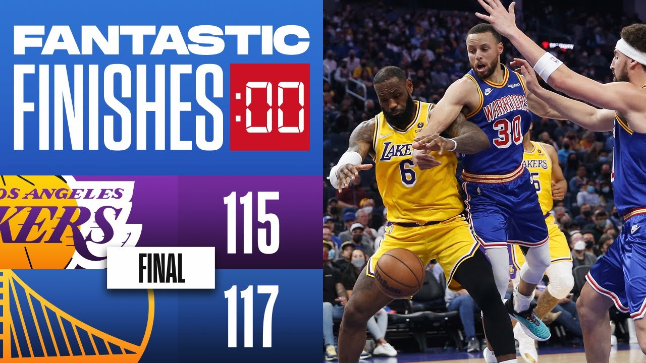 lakers vs warriors final score