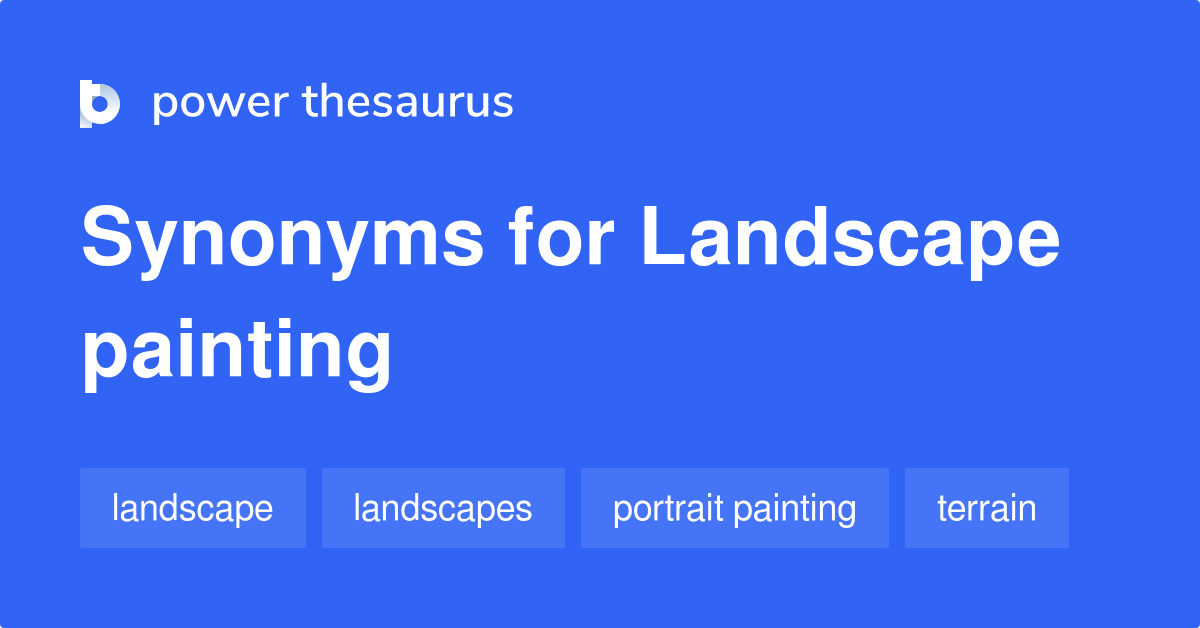 landscape synonym