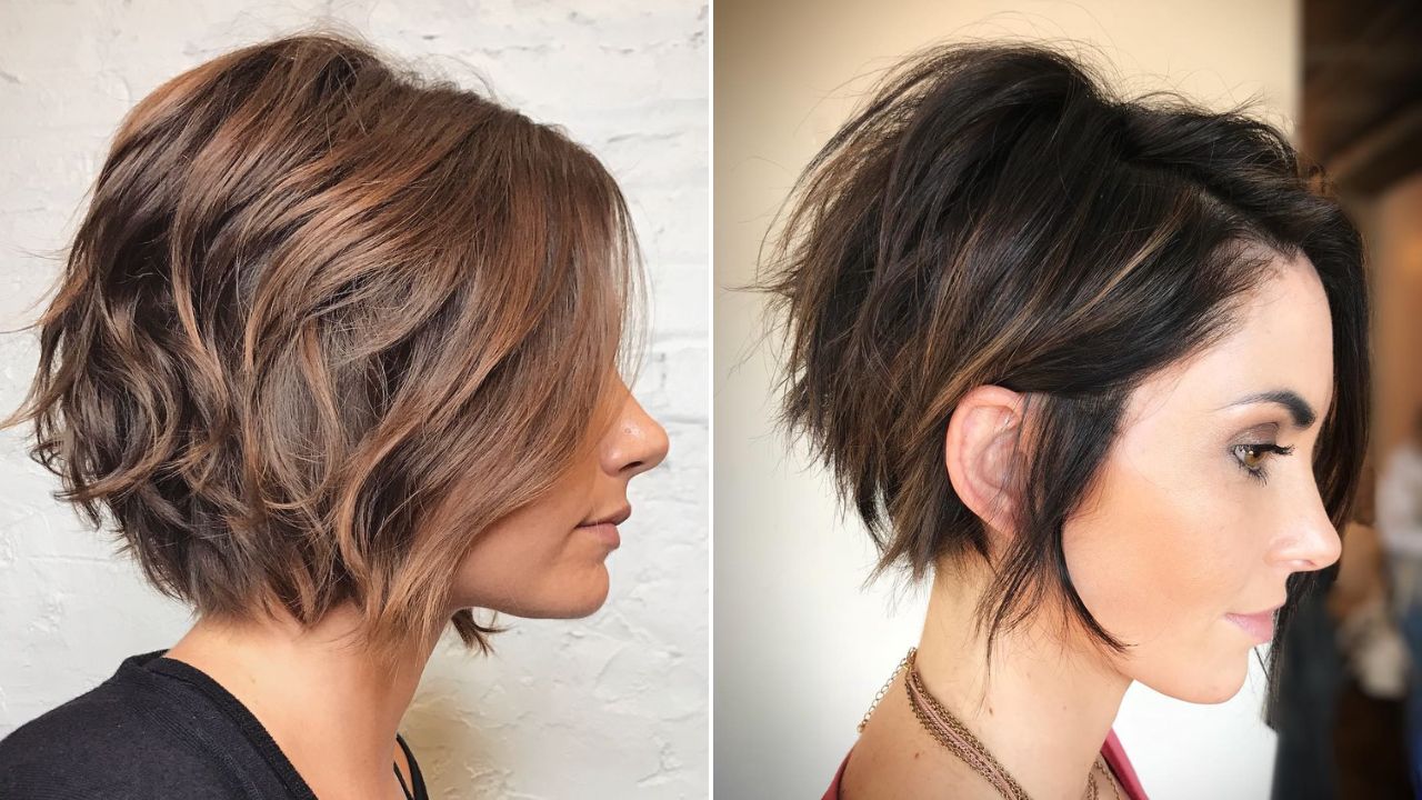 layers in hair short