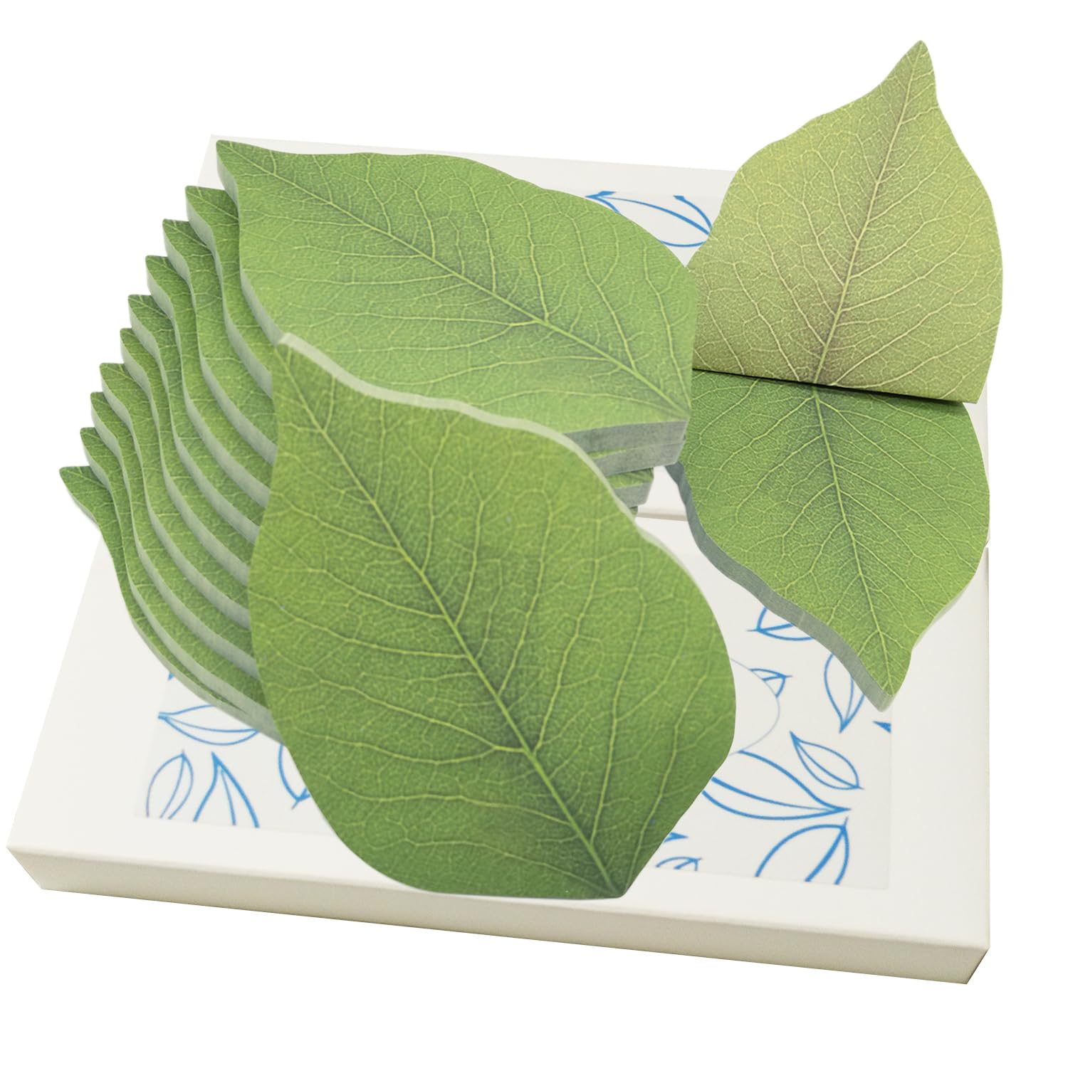 leaf sticky notes