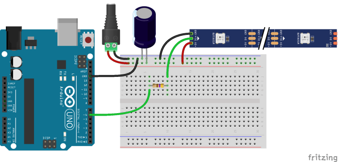 led ws2812 arduino