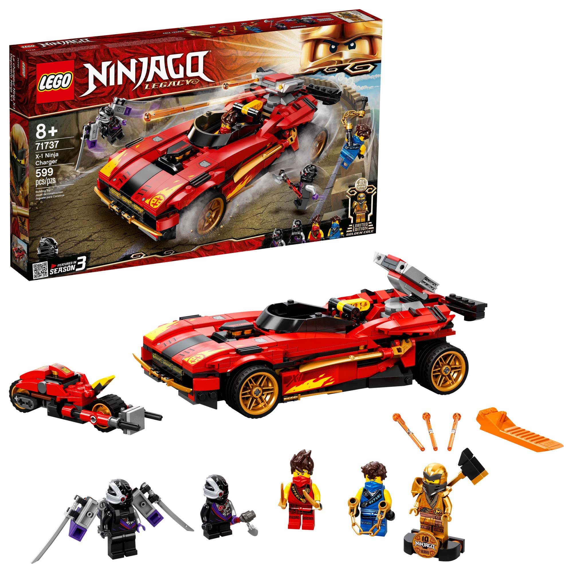 lego ninjago kai car