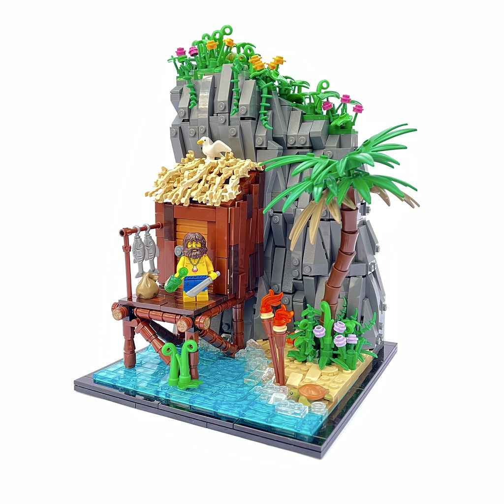 lego shipwreck survivor