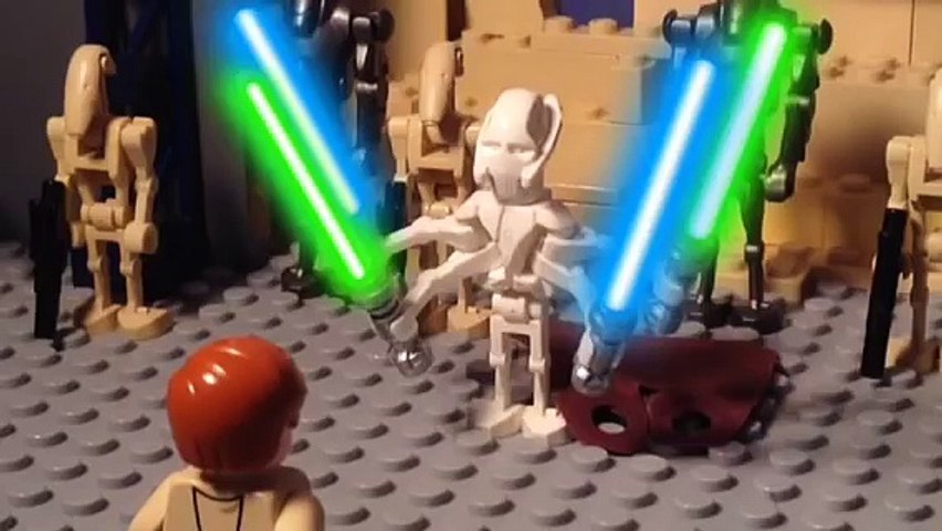 lego star wars stop motion