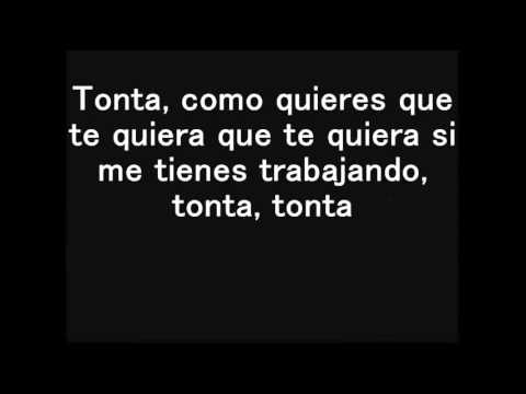 letra tonta