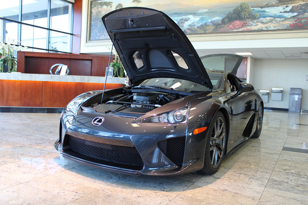 lexus lfa grey