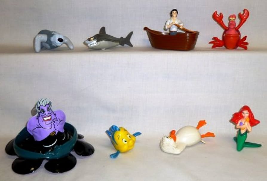 little mermaid mcdonalds toys