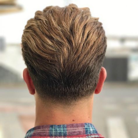 long hair tapered