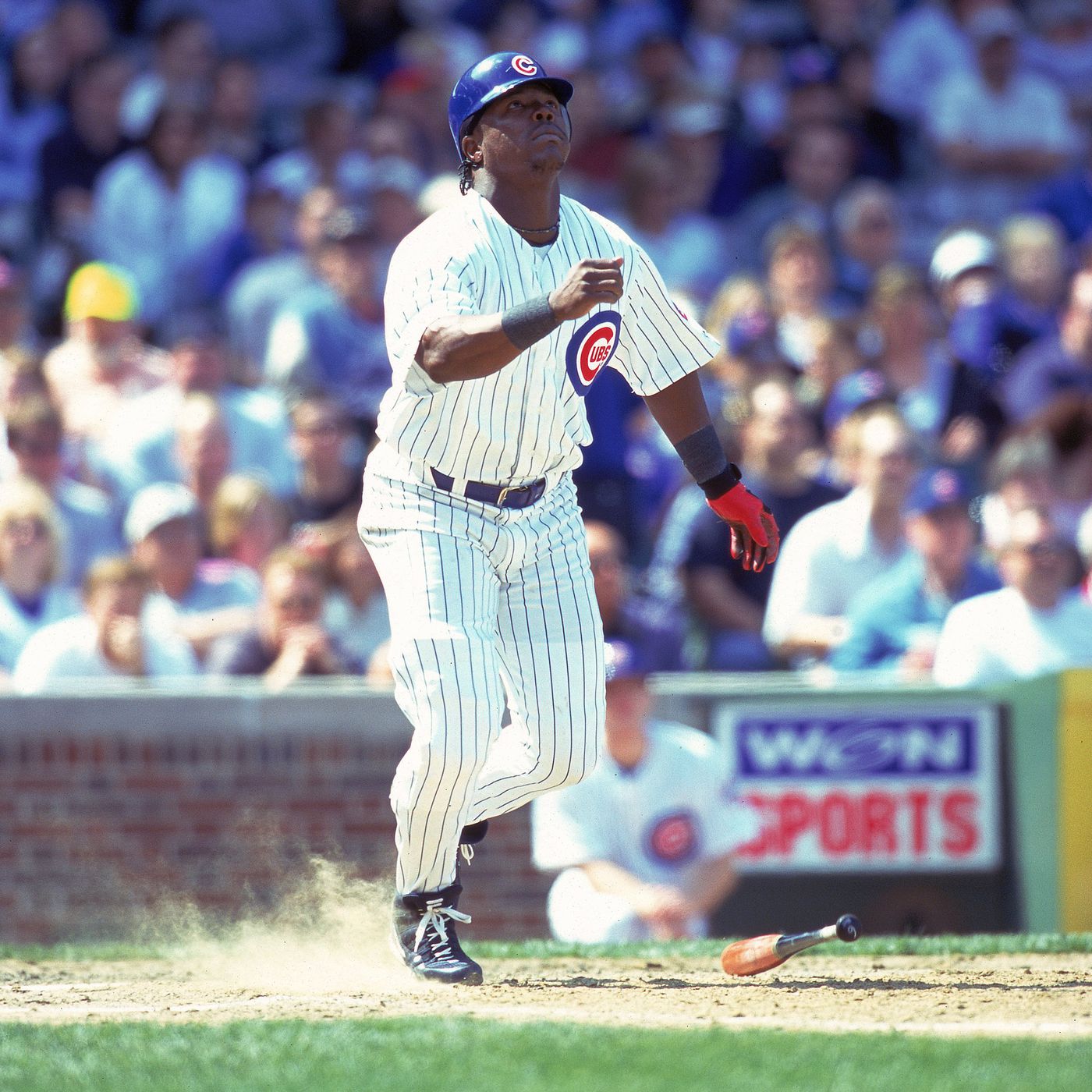 longest home run wrigley field