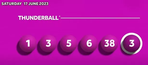 lottery results for sat 17th june 2023