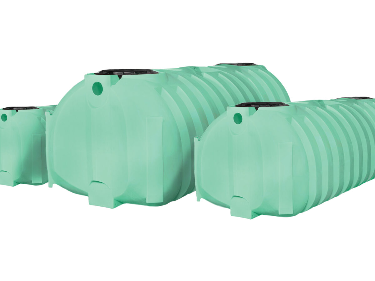 low profile septic tank