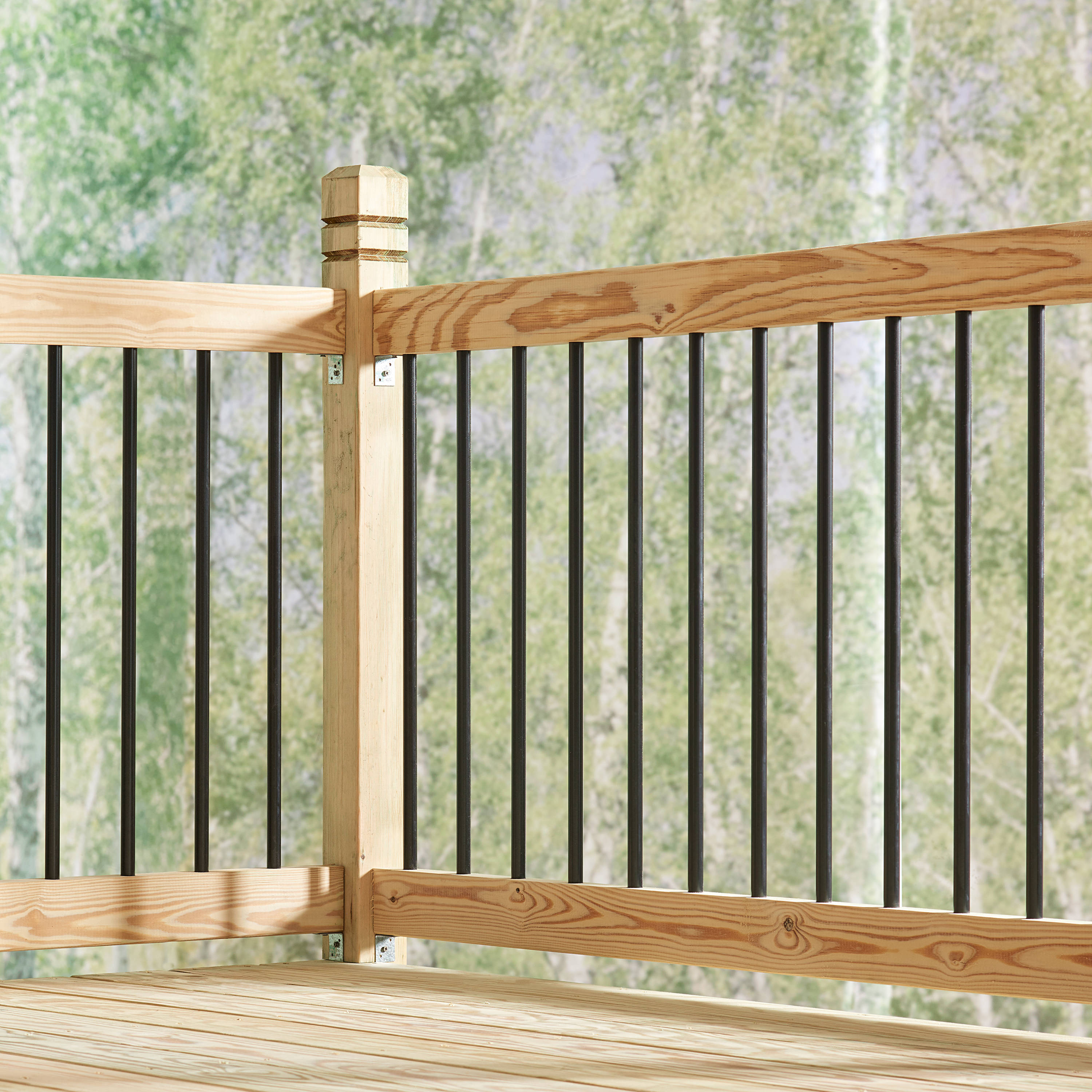 lowes deck railing