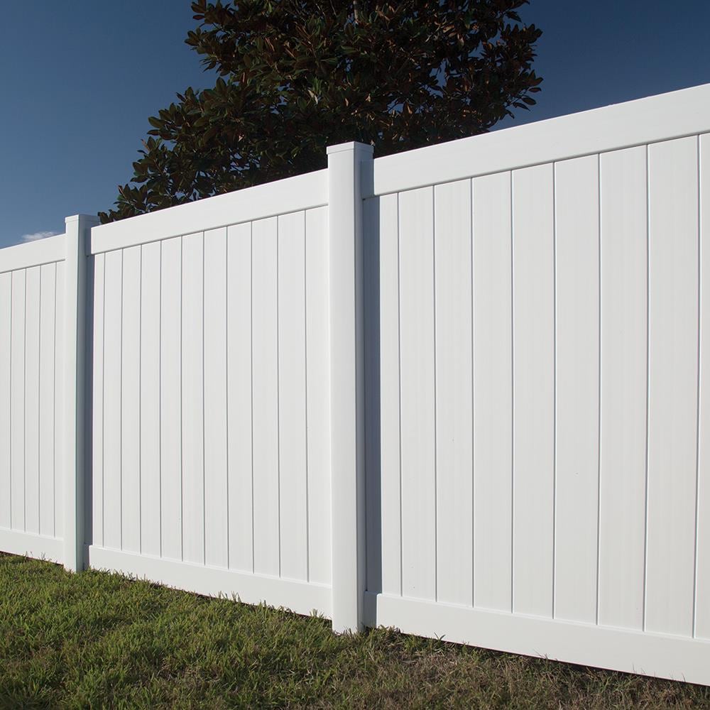 lowes vinyl fence