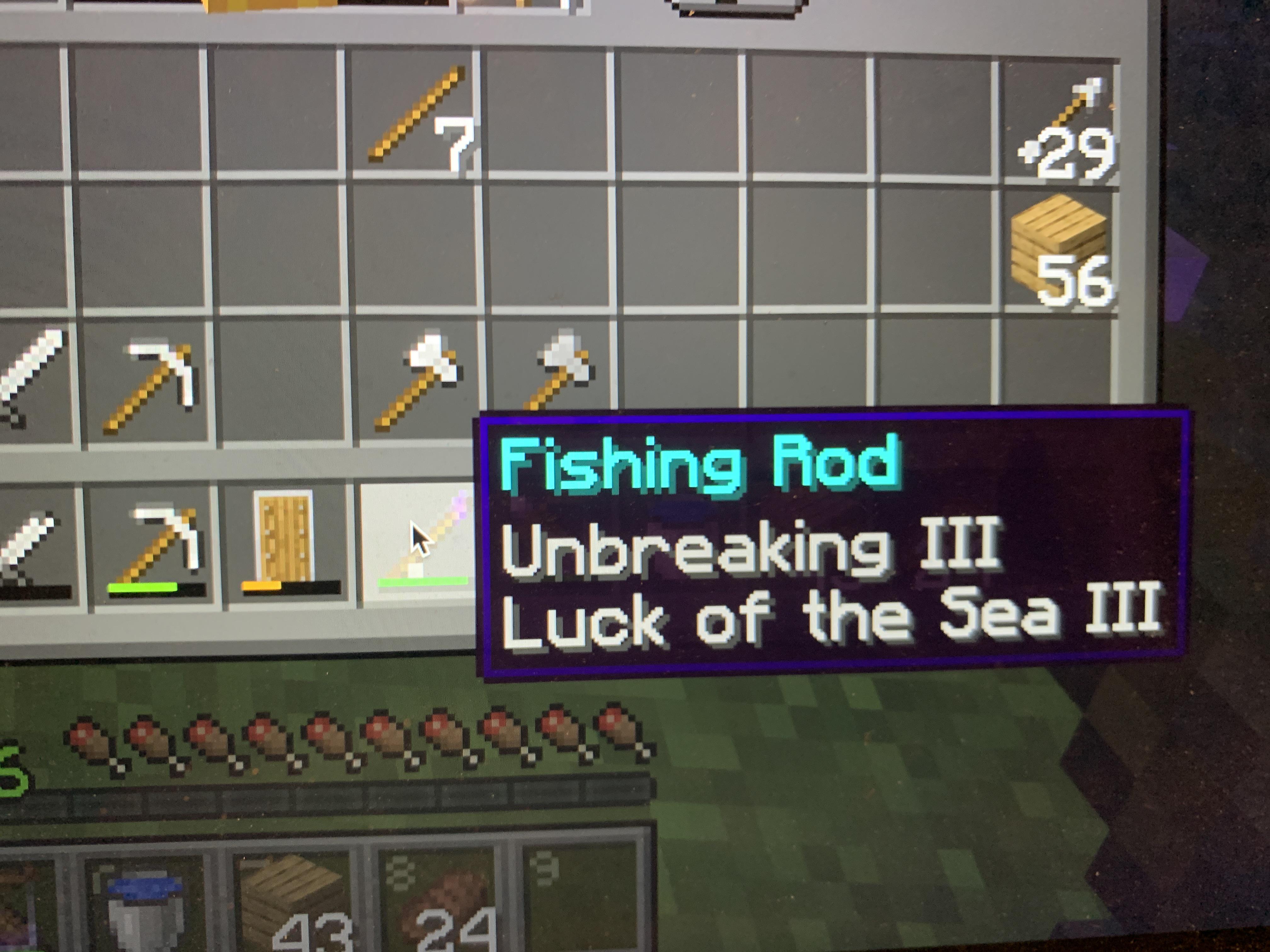 luck of the sea minecraft