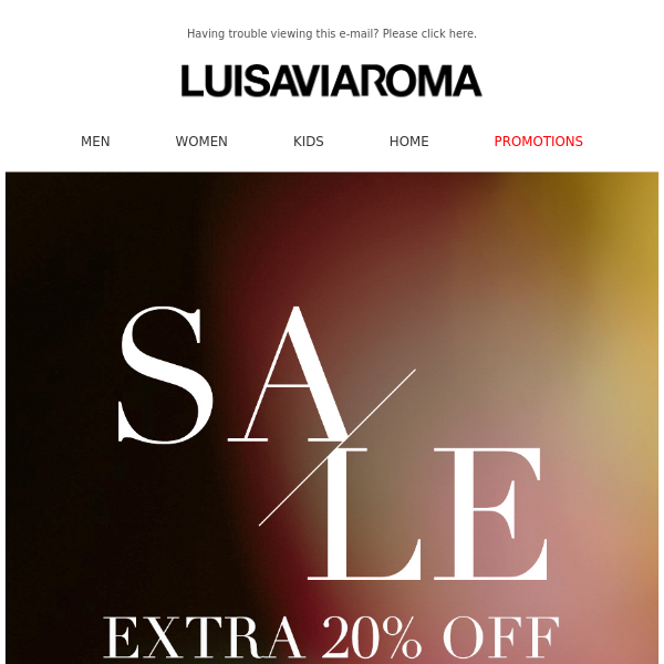 luisaviaroma sale