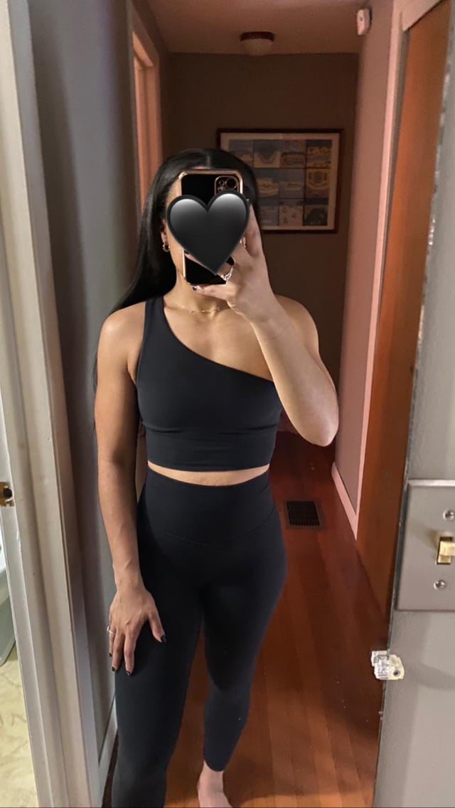 lululemon asymmetrical bra