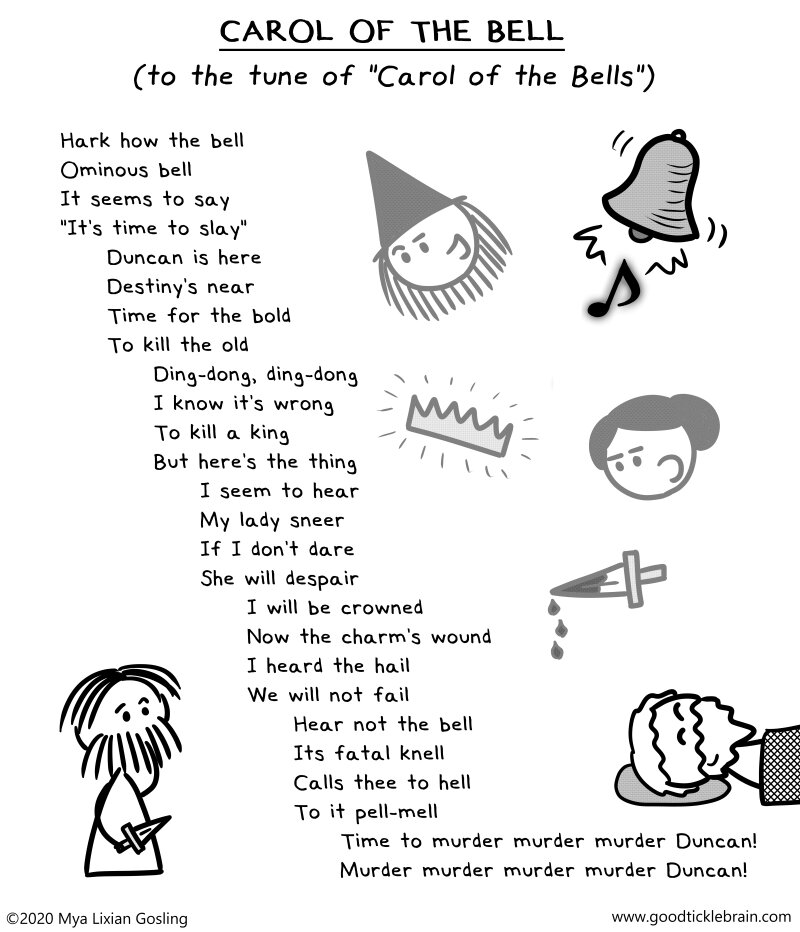 lyric carol of the bells