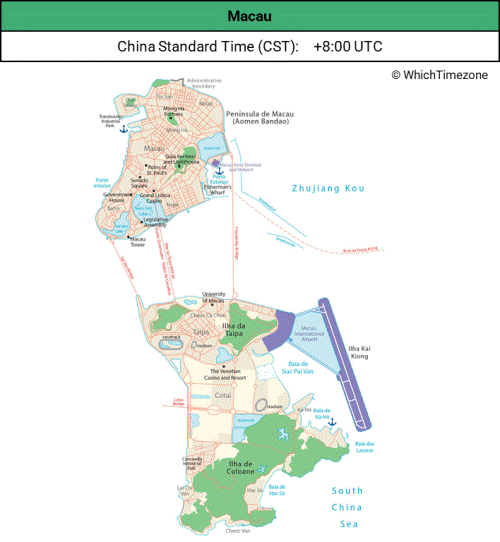 macau time difference