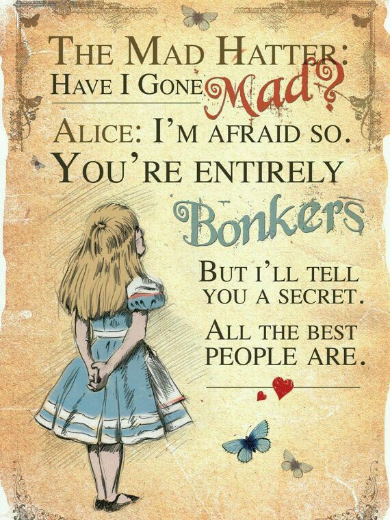 mad hatter quotes disney