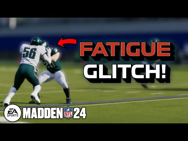 madden 23 fatigue glitch