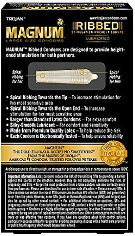 magnum condoms ingredients