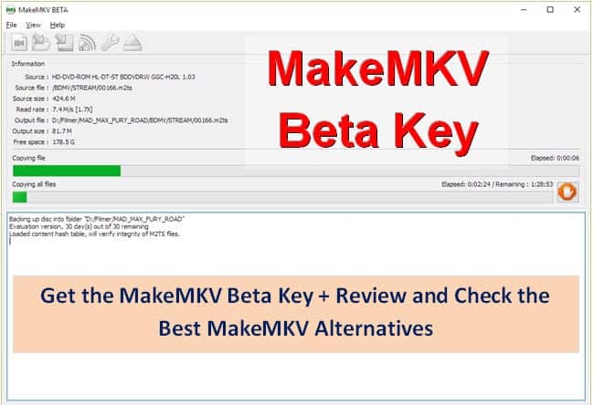 makemkv registration key