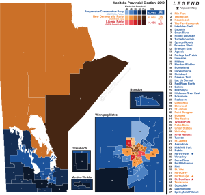 manitoba electoral map