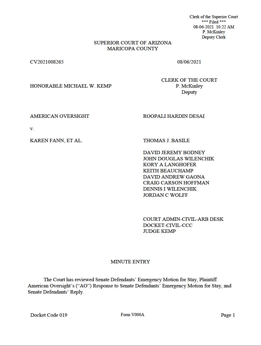 maricopa county criminal docket