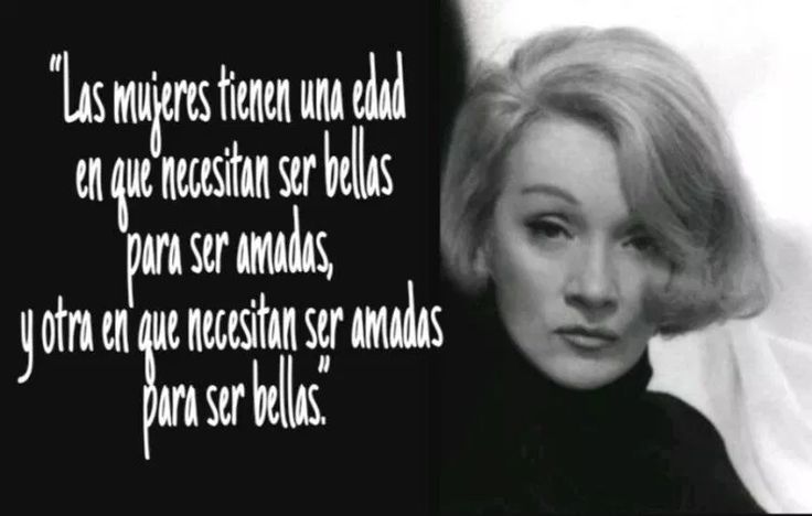 marlene dietrich frases