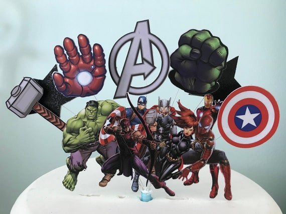 marvel cake toppers