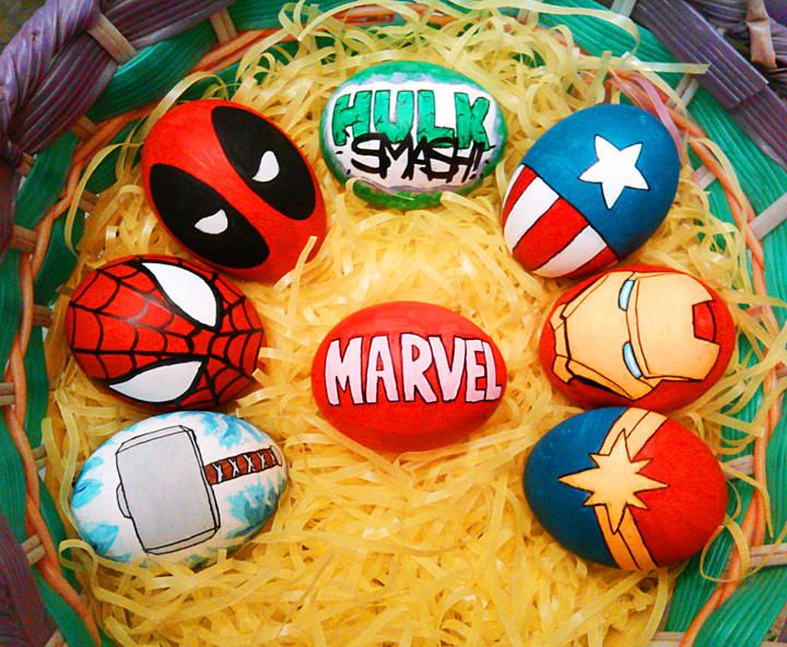 marvel eggs