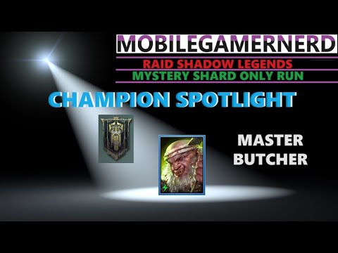 master butcher raid