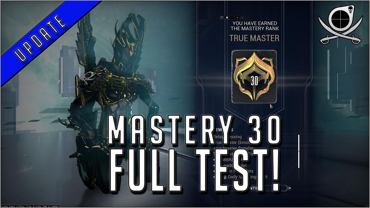 mastery rank warframe