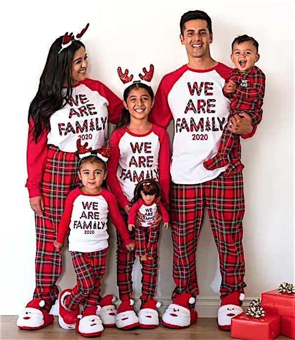 matching family xmas pjs