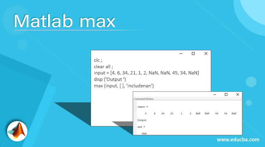 maximum function in matlab