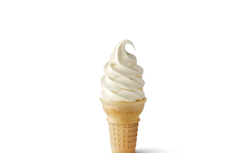 mcdonald ice cream cone calories