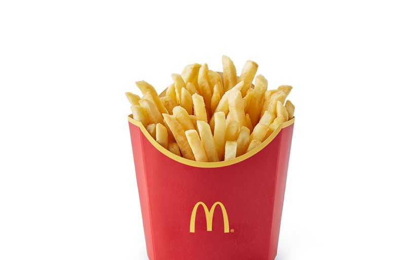 medium fries mcdonalds carbs