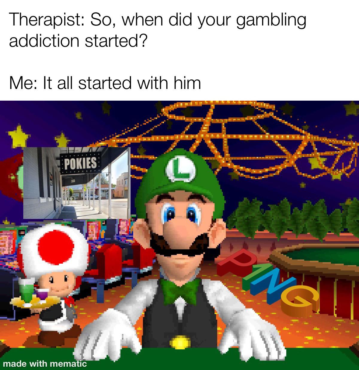 meme luigi