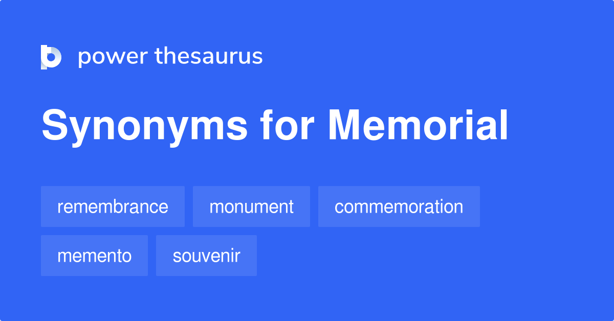 memorial synonym